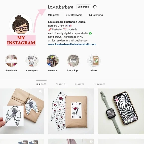 LB006 STICKERS Custom Poshmark Stickers Thank You for Shopping my Closet Sticker - Picture 2 of 9